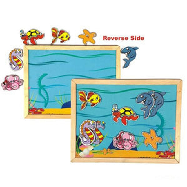 Magnetic Twin Play Tray Deep Sea
