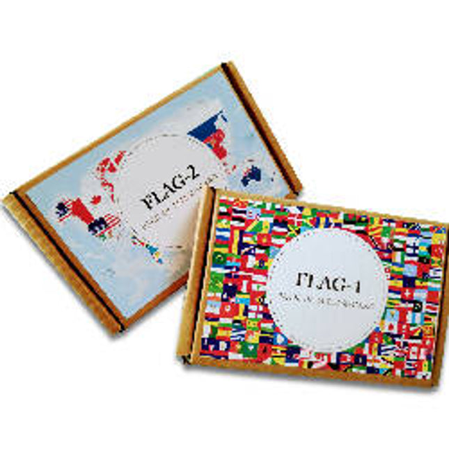 Flag 1 and flag 2 combo flashcards