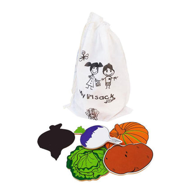 Magnetic Cutouts Vegetables (Set of 10)