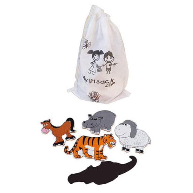 Magnetic Cutouts Animals (Set of 10)