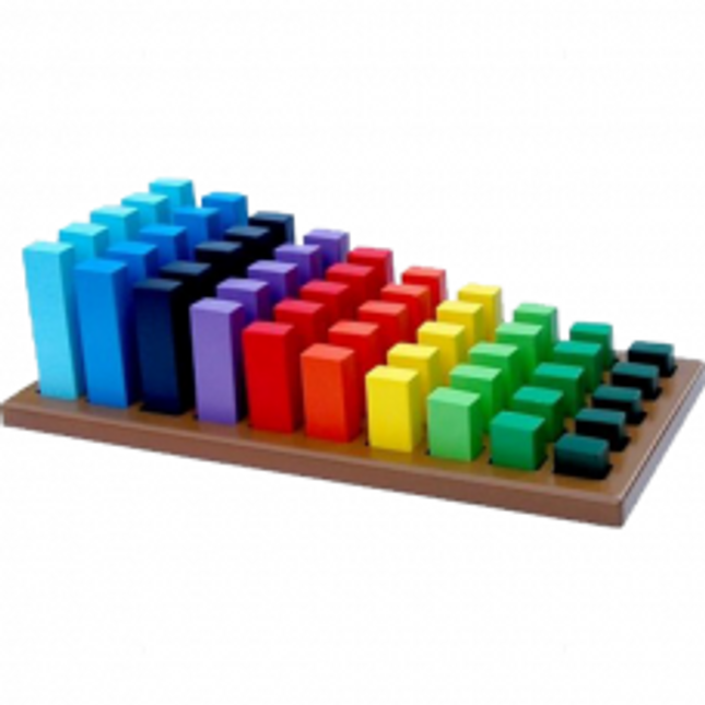 PEG AND COLOUR GRADING-RECTANGULAR PRISM (10X5)
