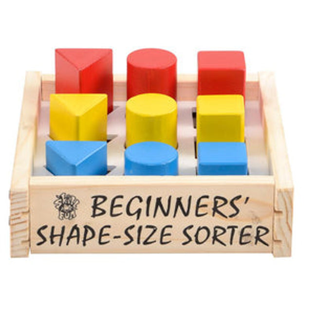 Beginner's Shape Size Sorter