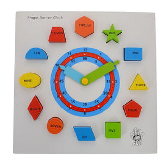 Shape Sorter Clock