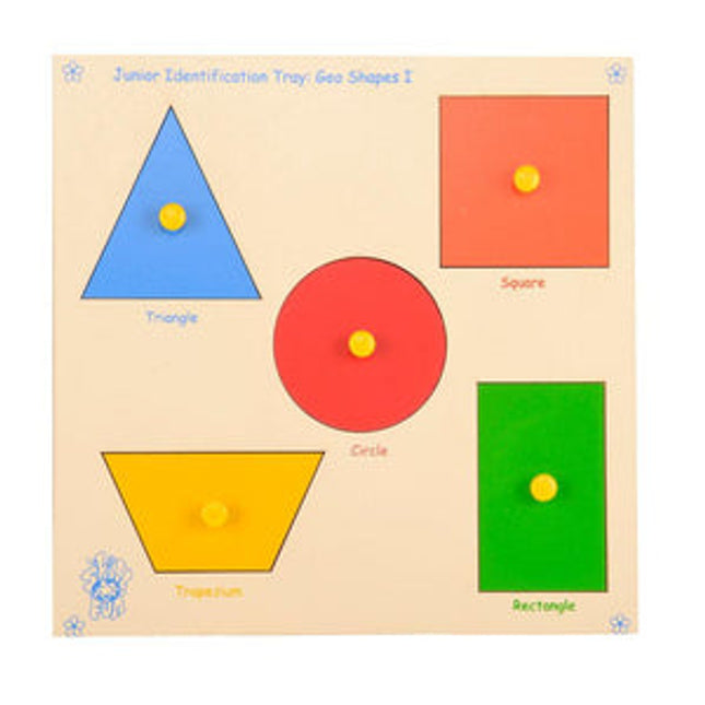 Junior Identification Tray Geo Shapes I