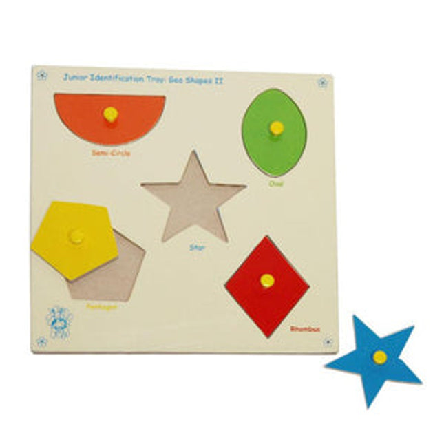 Junior Identification Tray Geo Shapes II