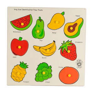 King Size Identification Tray Fruits