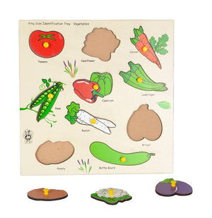 King Size Identification Tray Vegetables