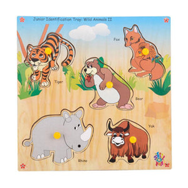 Junior Identification Tray Wild Animals II