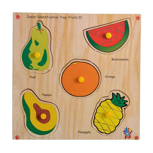 Junior Identification Tray Fruits II
