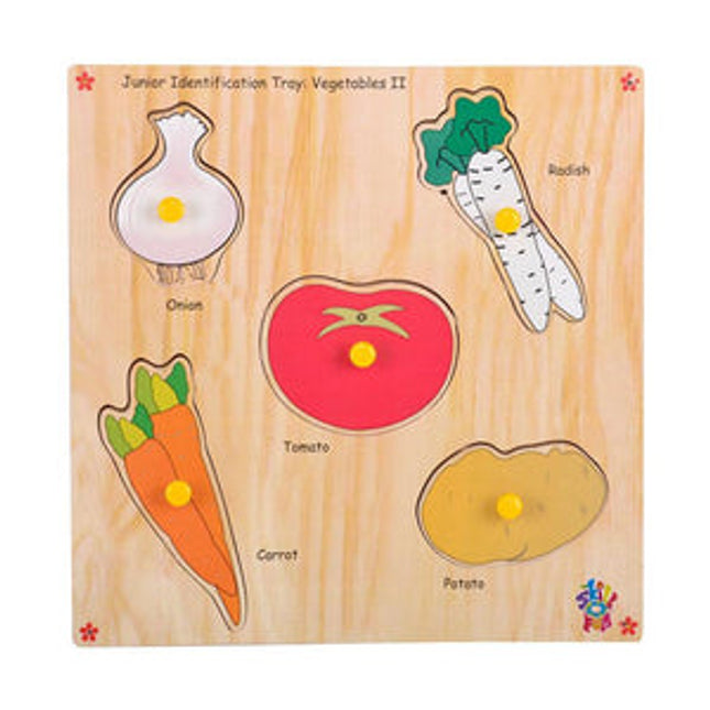 Junior Identification Tray Vegetables II
