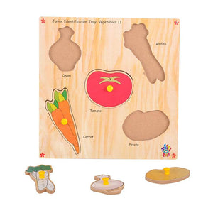 Junior Identification Tray Vegetables II