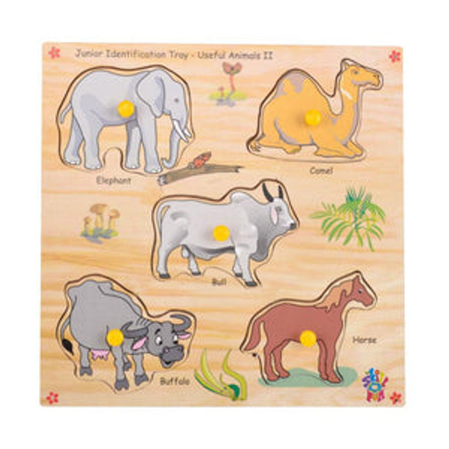 Junior Identification Tray Useful Animals II