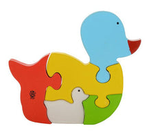 Load image into Gallery viewer, Take Apart Puzzle Duck Duckling
