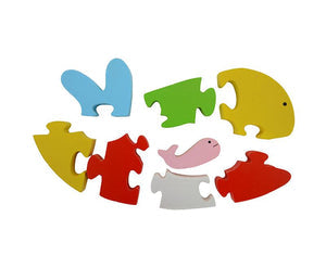 Take Apart Puzzle Whale