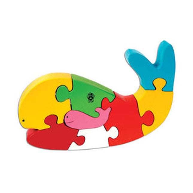 Take Apart Puzzle Whale