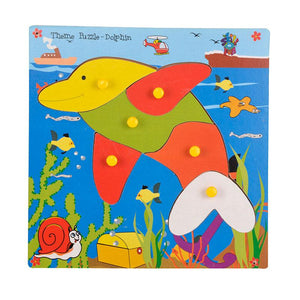 Theme Puzzle Dolphin