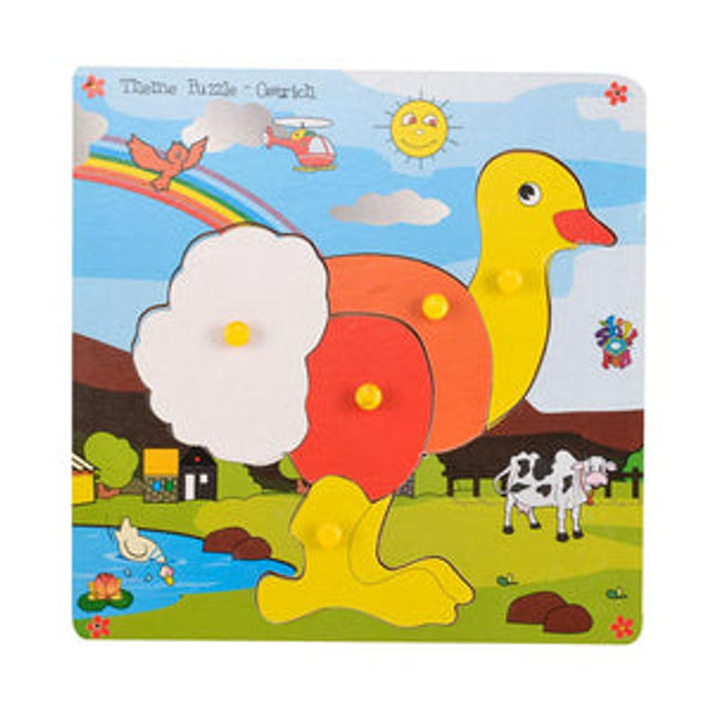 Theme Puzzle Ostrich