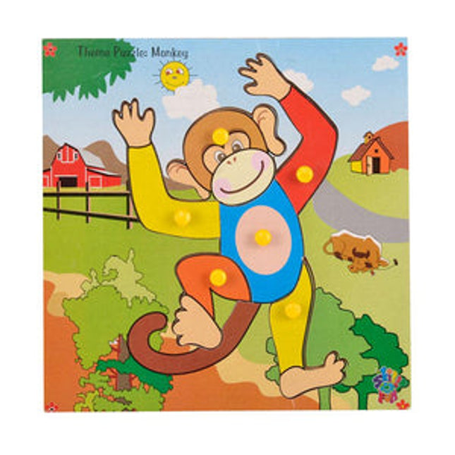 Theme Puzzle Monkey