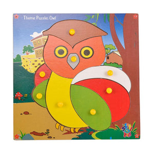 Theme Puzzle Owl