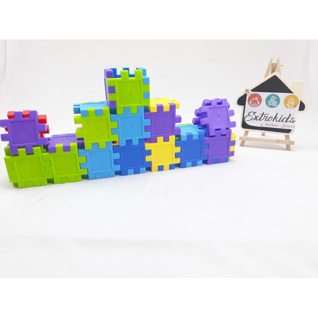 Mix Blocks - Model 4 - Building Blocks - Square - EKT0557