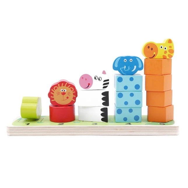 Wooden Toy - Animal Stacking - EKT1075