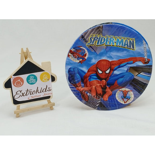Birthday Paper Plates-Spiderman-R - EKC1189