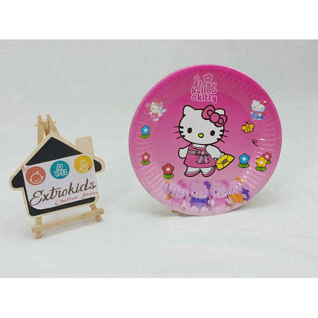 Birthday Paper Plates-Kitty-R - EKC1187