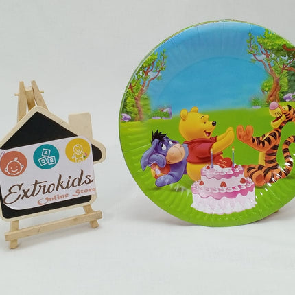 Birthday Paper Plates-Pooh-R - EKC1186