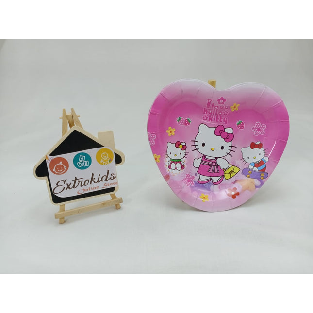 Birthday Paper Plates-Kitty-H - EKC1184