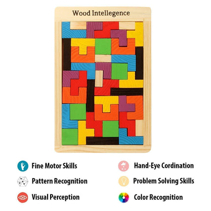 Wooden Intelligence Puzzle - EKT0528
