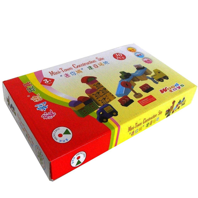 Wooden Mini Town Set - City - EKT0102