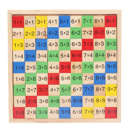 Wooden Multiplication Table - EKT0005