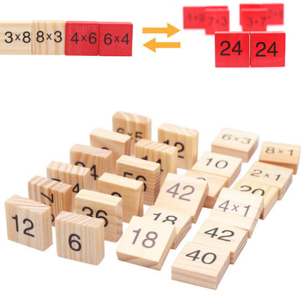 Wooden Multiplication Table - EKT0005