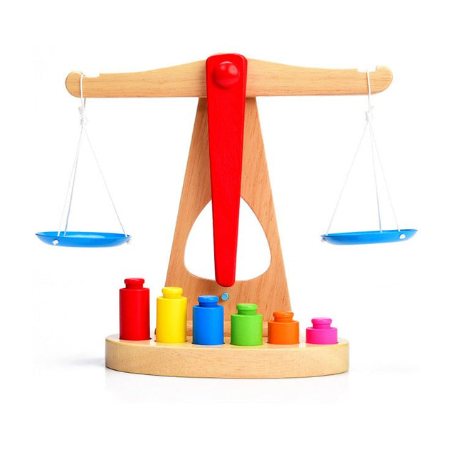 Wooden Weighing Scale For Kids - Big - EKT0106