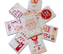 Load image into Gallery viewer, Baby Girl milestone cards- Pack of 24

