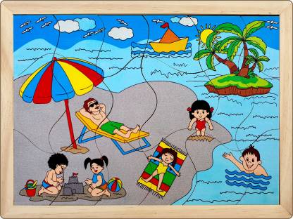 BEACH PUZZLE (18 PCS. PUZZLE)