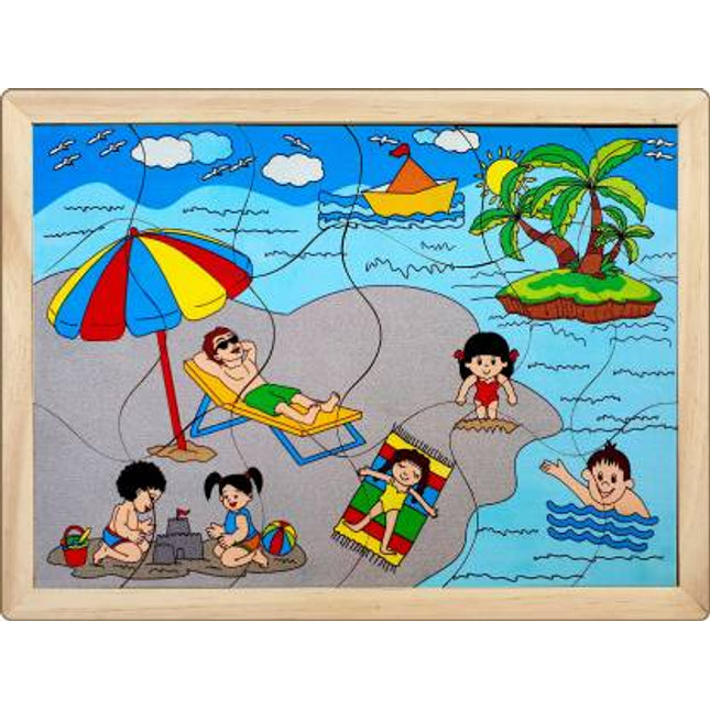 BEACH PUZZLE (18 PCS. PUZZLE)