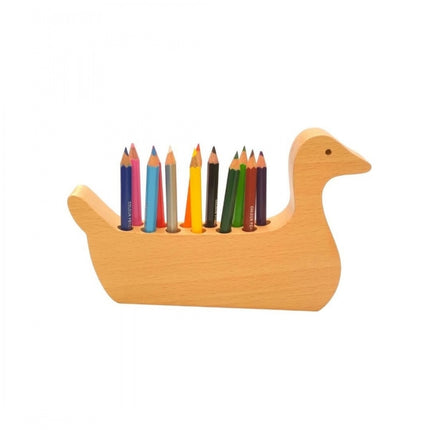 CRAYON HOLDER-DUCK-COLOURED
