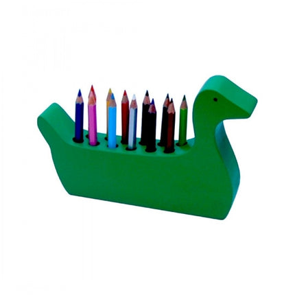CRAYON HOLDER-SWAN-COLOURED