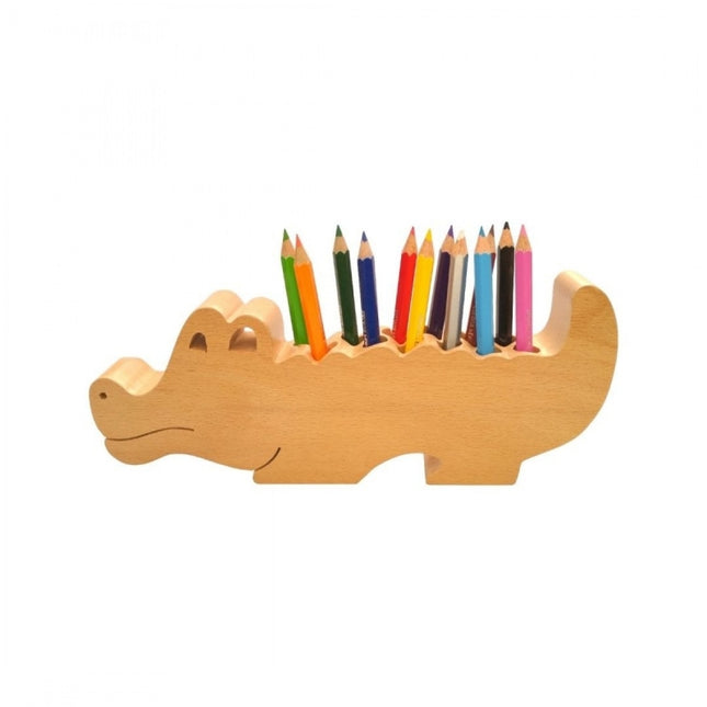 CRAYON HOLDER-CROCODILE