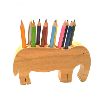 CRAYON HOLDER-ELEPHANT-COLOURED