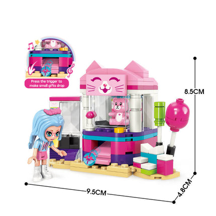 Happy UFO Catcher Toy for Girls 6-12 and Up (137 Pieces) (Multicolor)