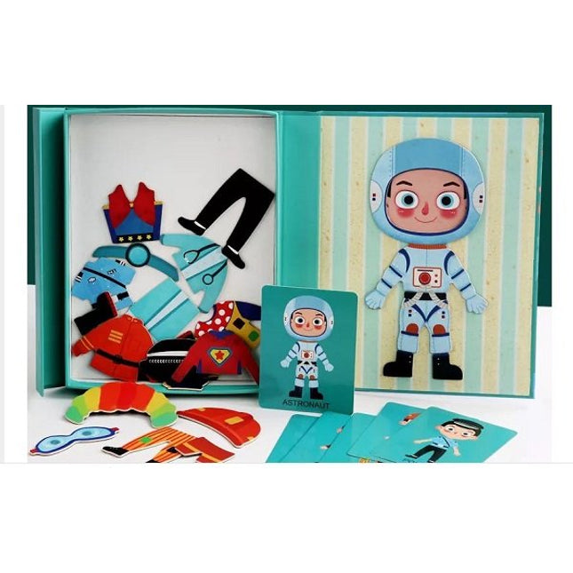 Extrokids Magnetic Boy Dress Up Puzzles For Kids - EKT1943