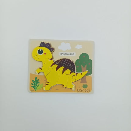 Extrokids Wooden Spinosaurus Dinosaur Puzzle Toy - EKT1966