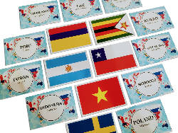Flags part 2 Flashcards- Pack of 24