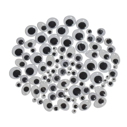 Googly Eyes - 6mm - pack of 100 - EKC0586