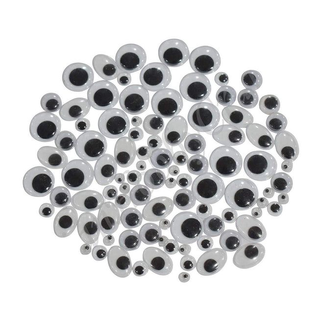 Googly Eyes - 7mm - Pack of 100 - EKC0587
