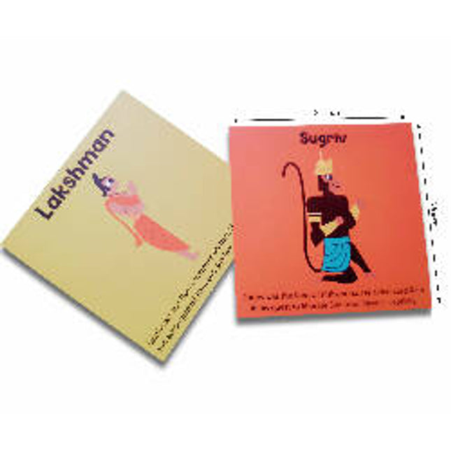 Ramayan Character Memory Card Game Flashcards -Pack of 26( Includes 13 Character)