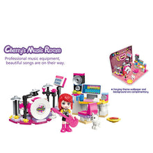 Load image into Gallery viewer, Cherry’s Music Room Building Set Toys for Girls 6+ (121 Pieces) (Multicolor)
