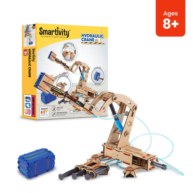 Smartivity Pump It Move It Hydraulic Crane